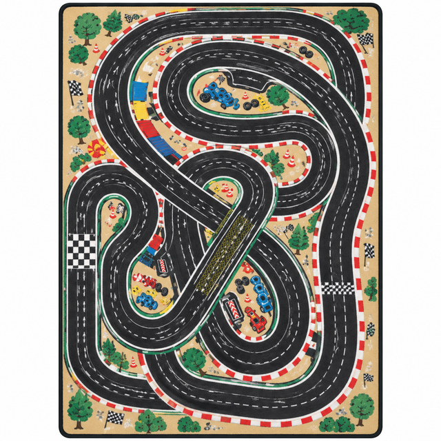 Tapis enfant circuit de voitures