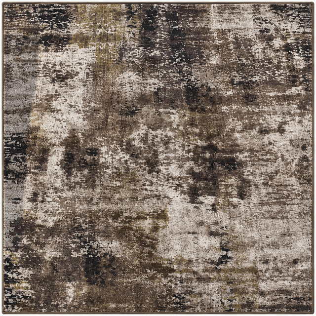 Tapis de salon abstrait lavable