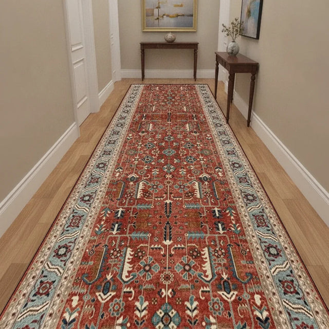 Tapis de couloir motif oriental