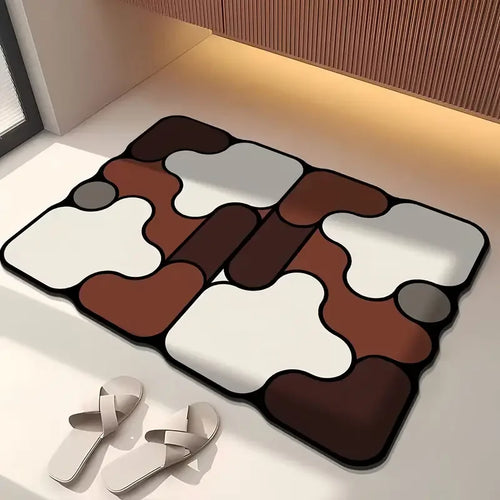 Tapis de bain absorbant séchage rapide