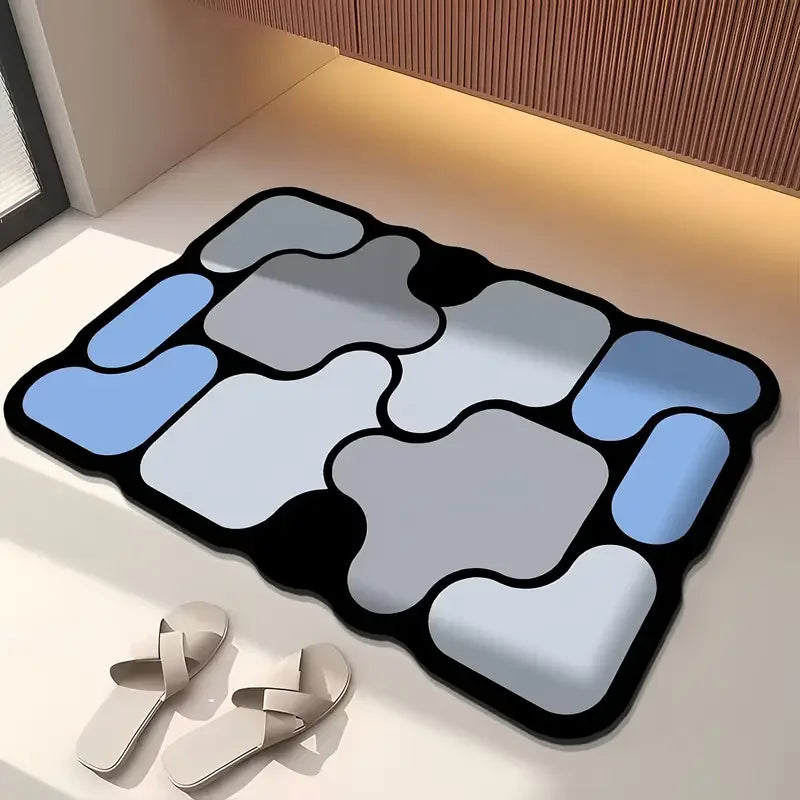 Tapis de bain absorbant séchage rapide