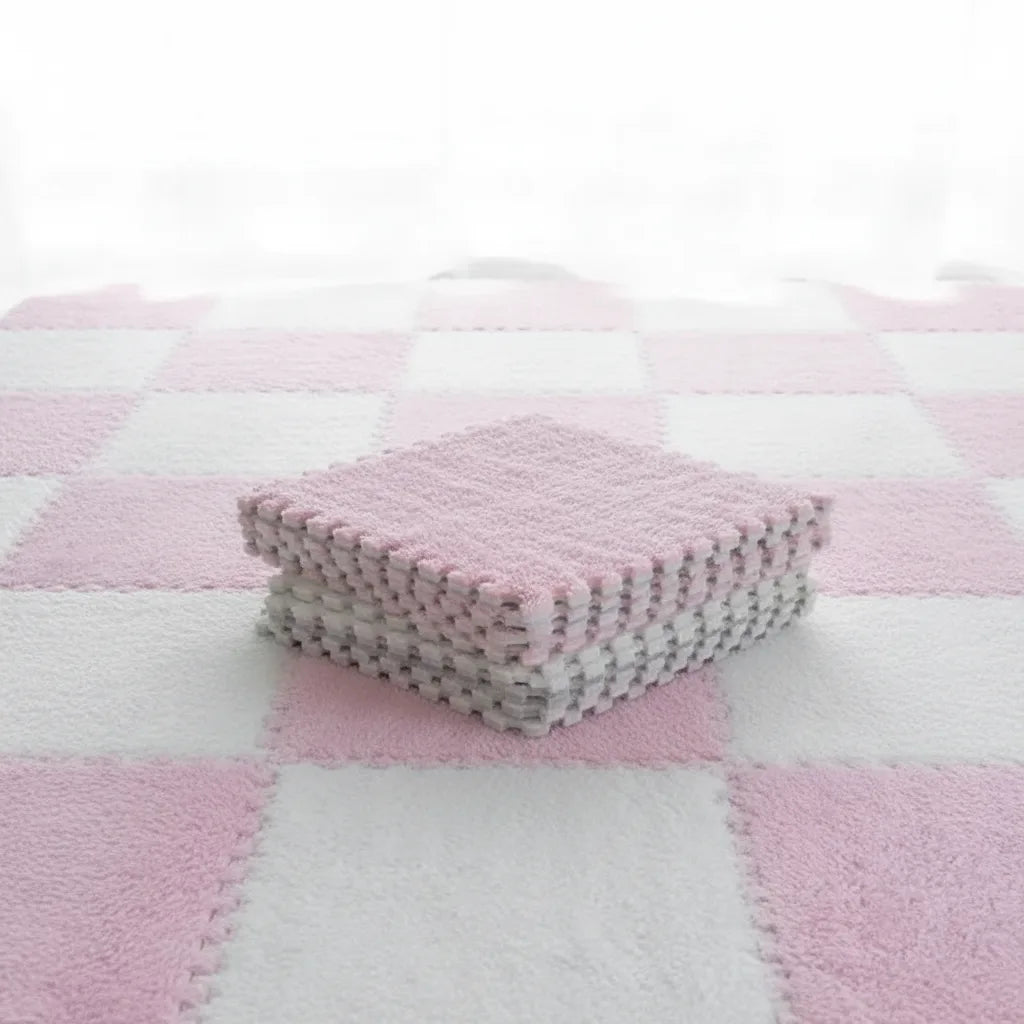 Tapis puzzle enfant en dalles mousse