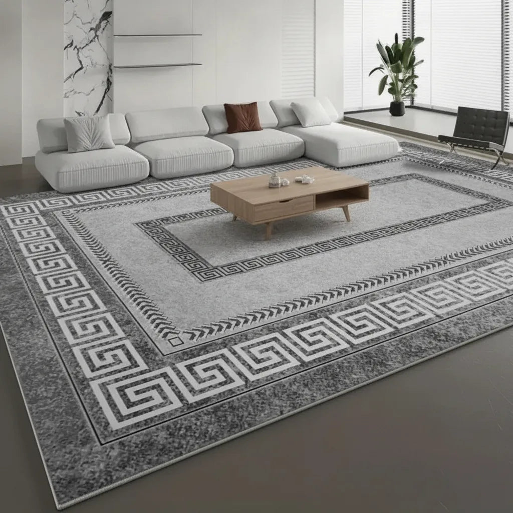 Tapis salon moderne sous table basse