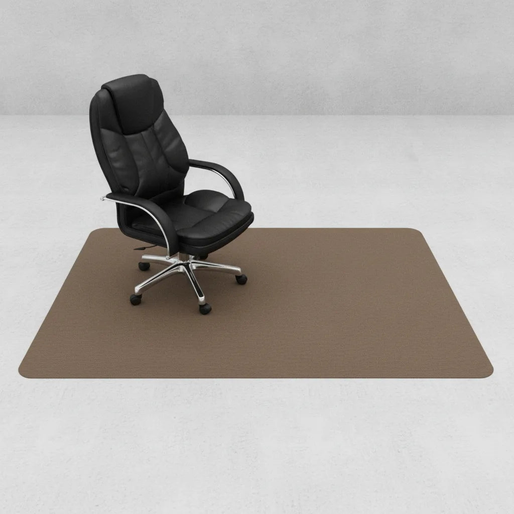 Tapis de bureau rayé antidérapant