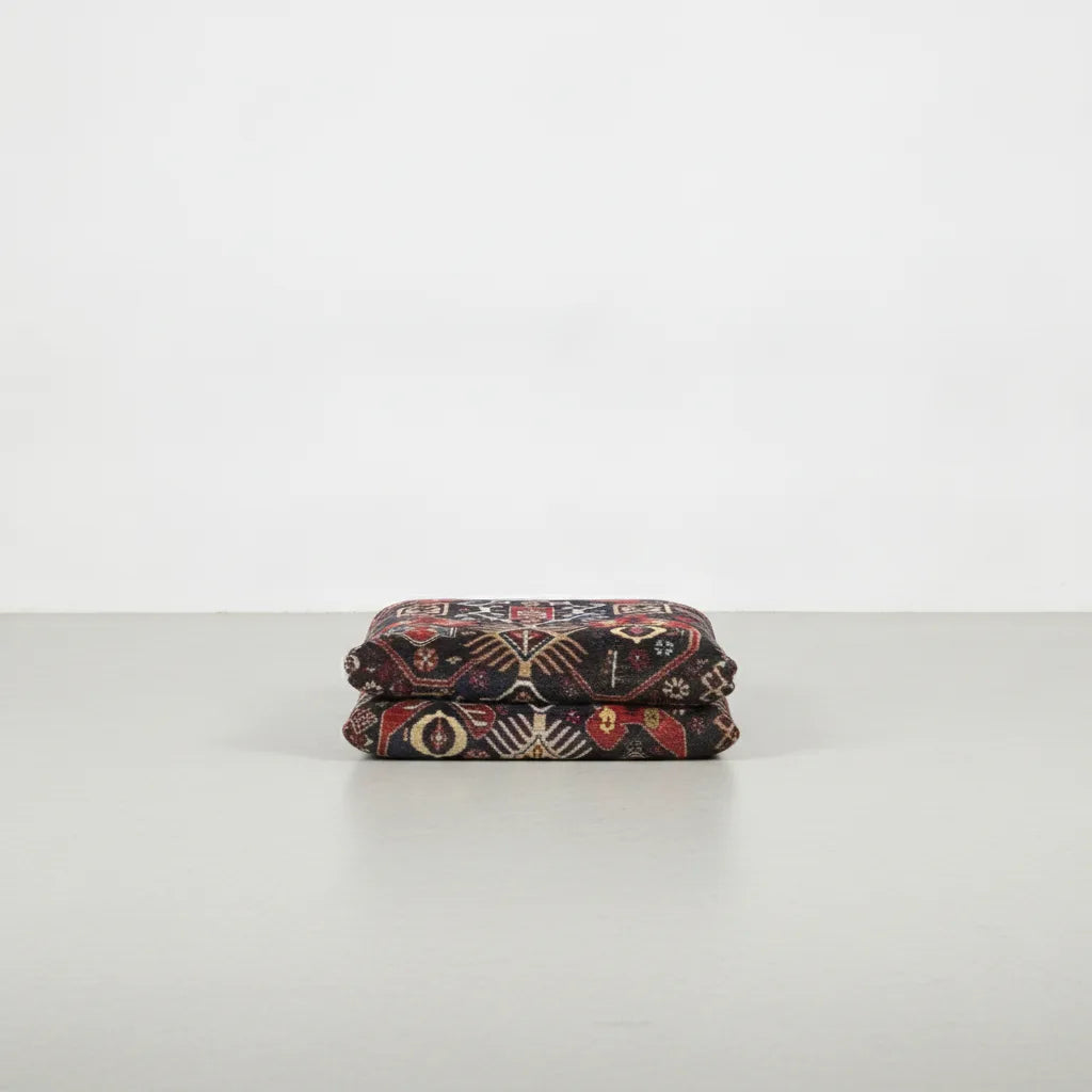 Tapis berbère kilim au motif oriental