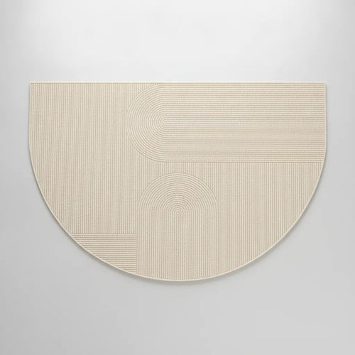 Tapis d'entrée extérieur motif arcs