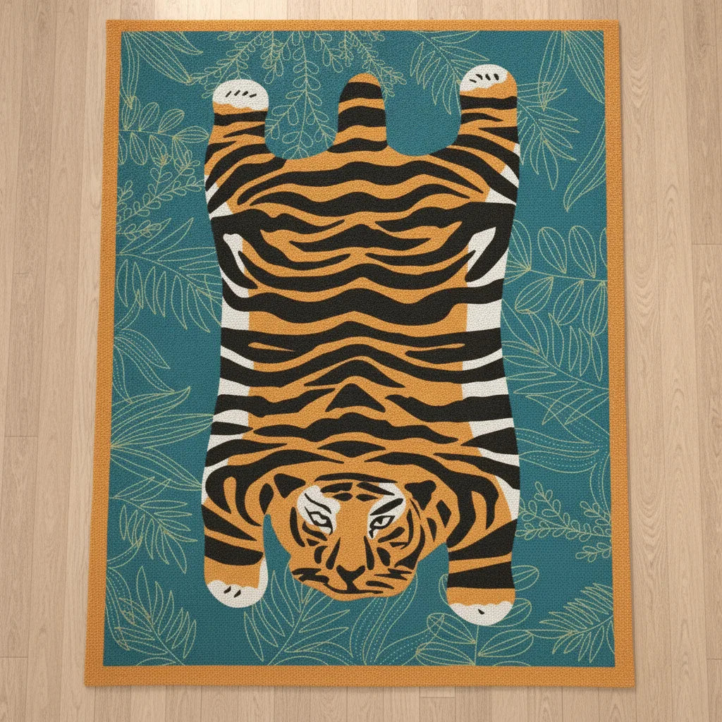 Tapis de salon berbère ethnique