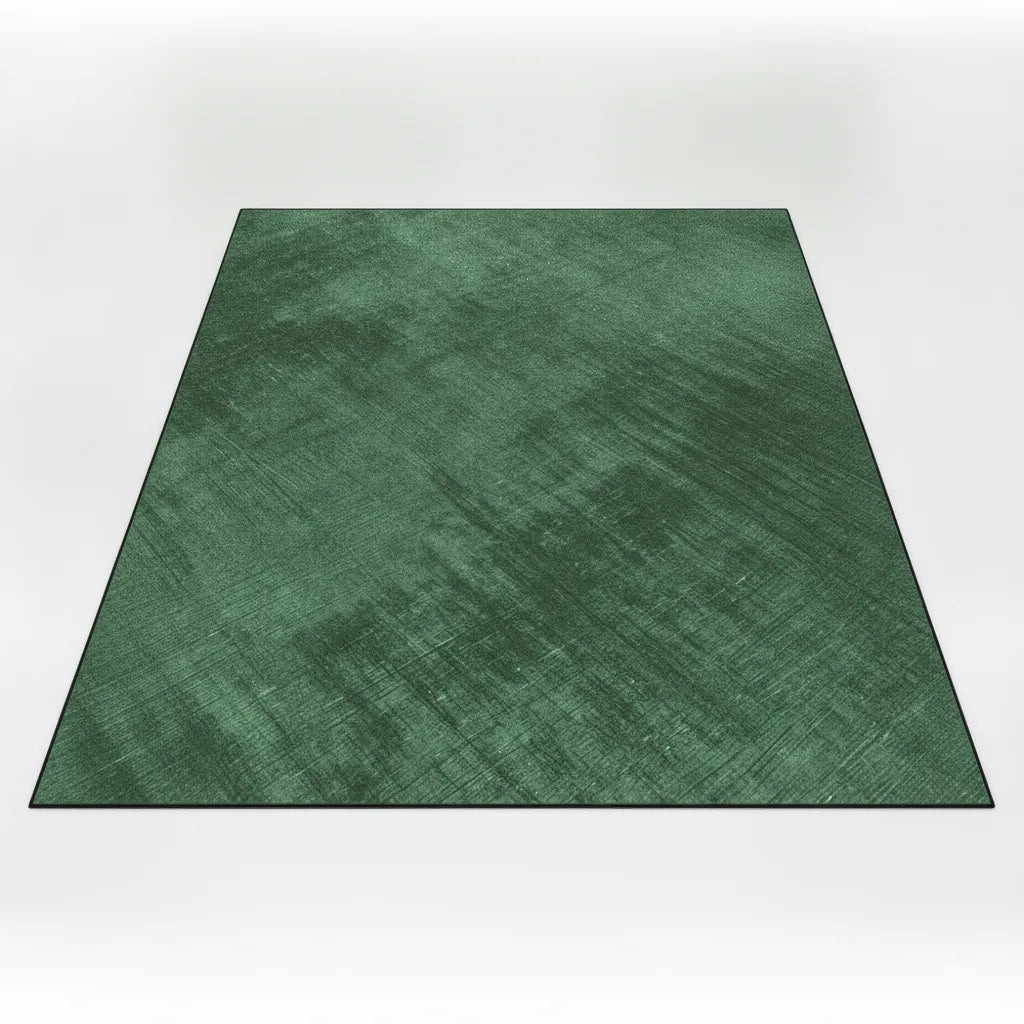 Tapis salon uni doux et lavable