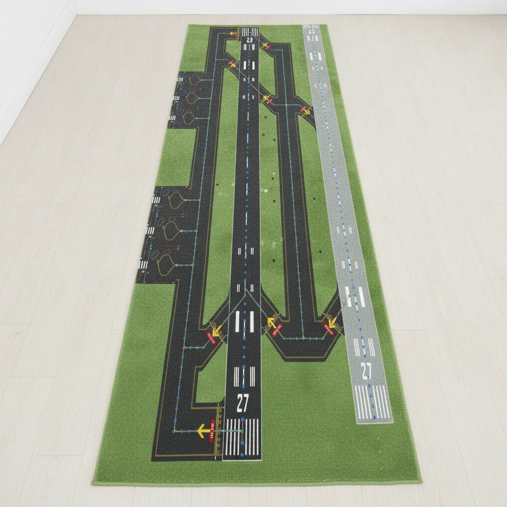 Tapis enfant piste d'aéroport