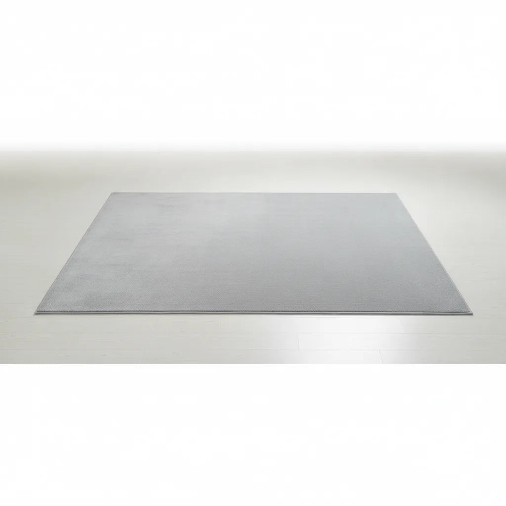 Tapis enfant velours uni antidérapant