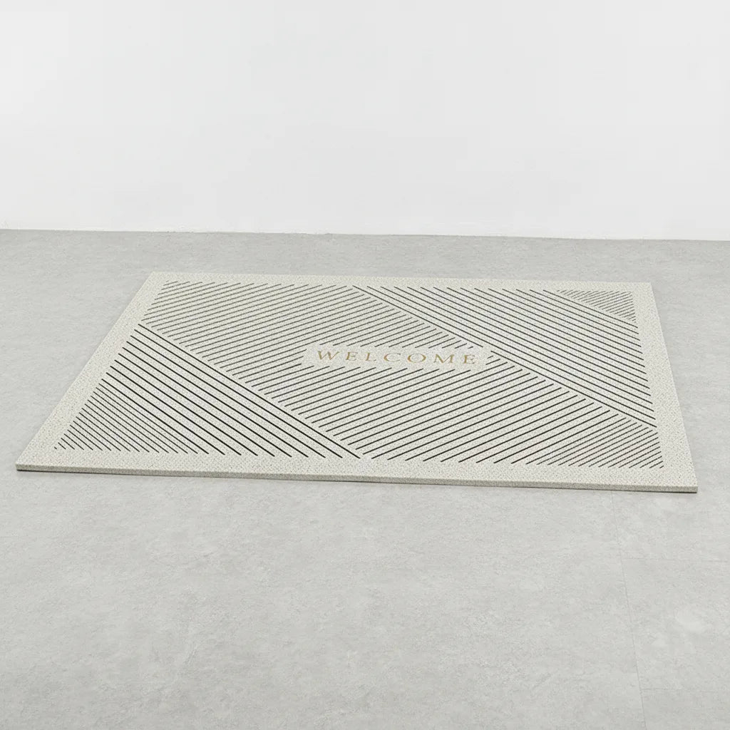 Tapis d'entrée gratte-pieds antidérapant