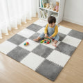 Tapis puzzle enfant en dalles mousse