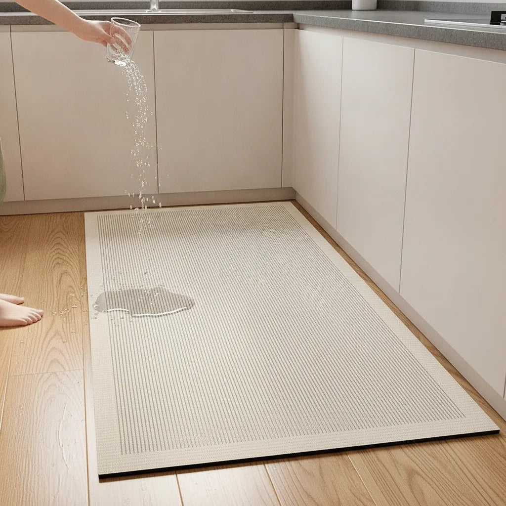 Tapis de cuisine japonais absorbant