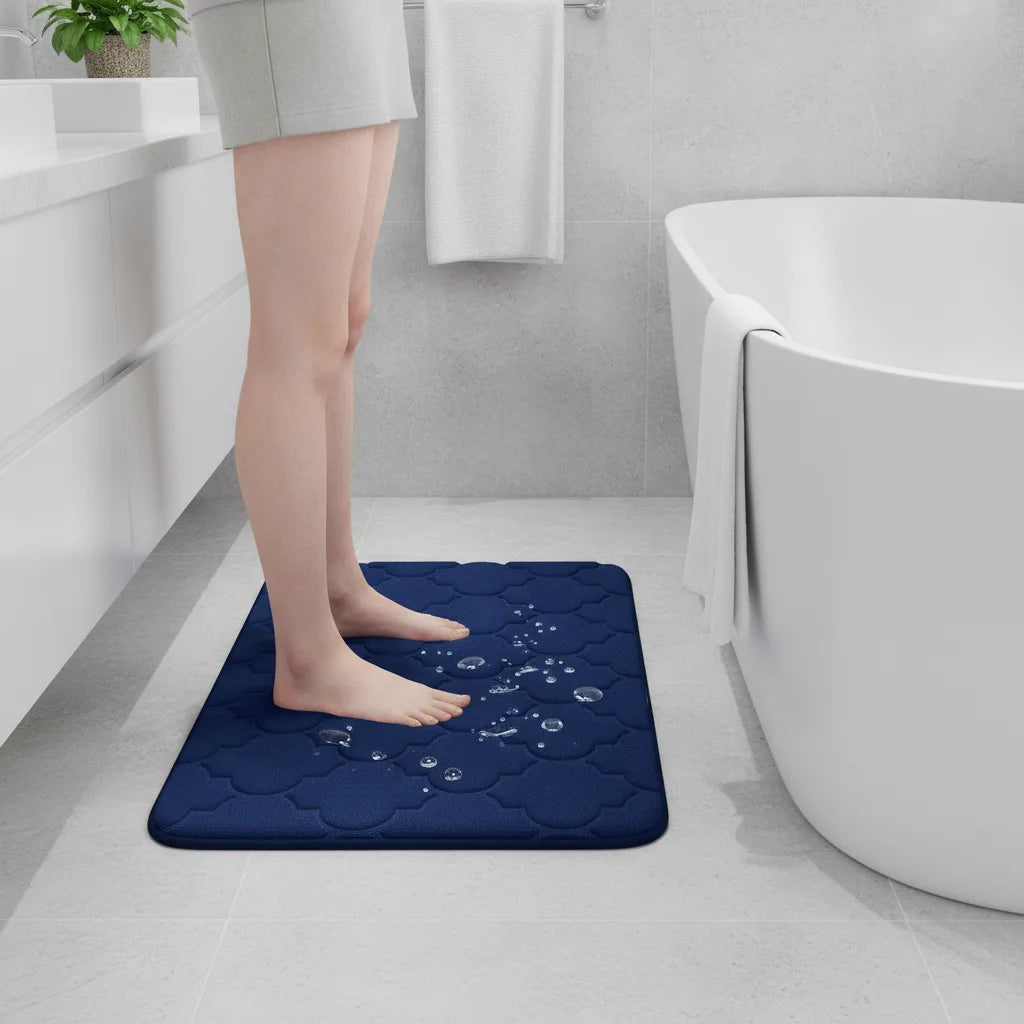 Tapis de bain à mémoire de forme