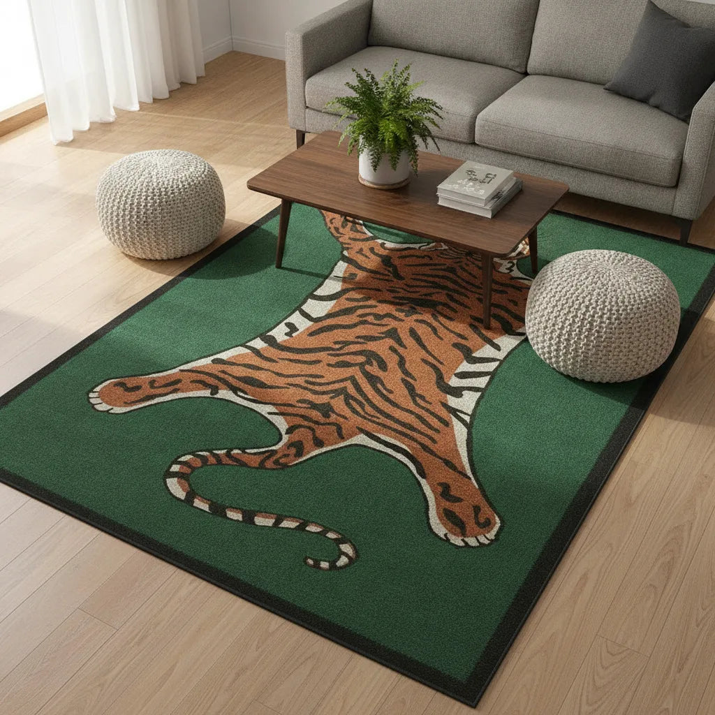 Tapis de salon berbère ethnique