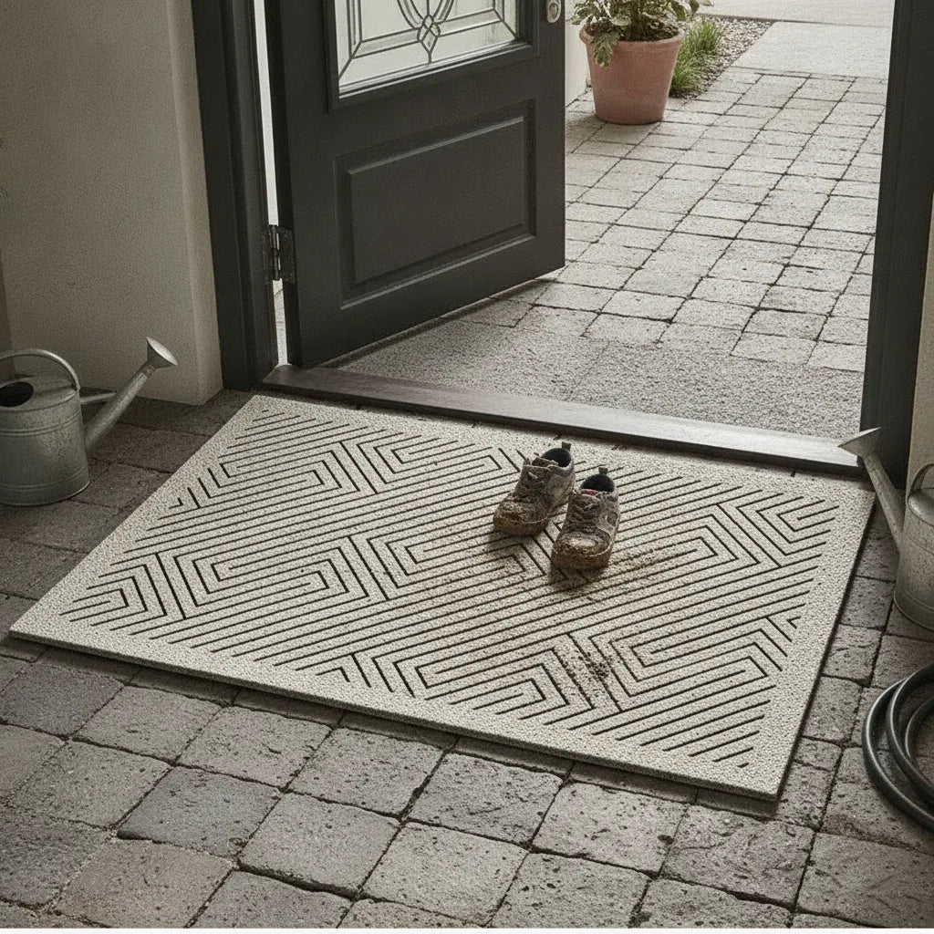 Tapis d'entrée gratte-pieds antidérapant