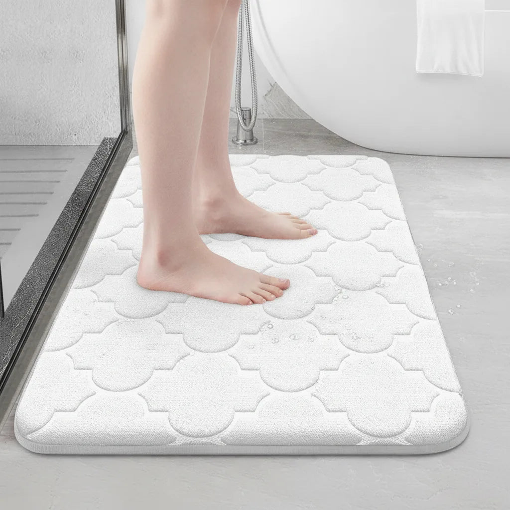 Tapis de bain à mémoire de forme