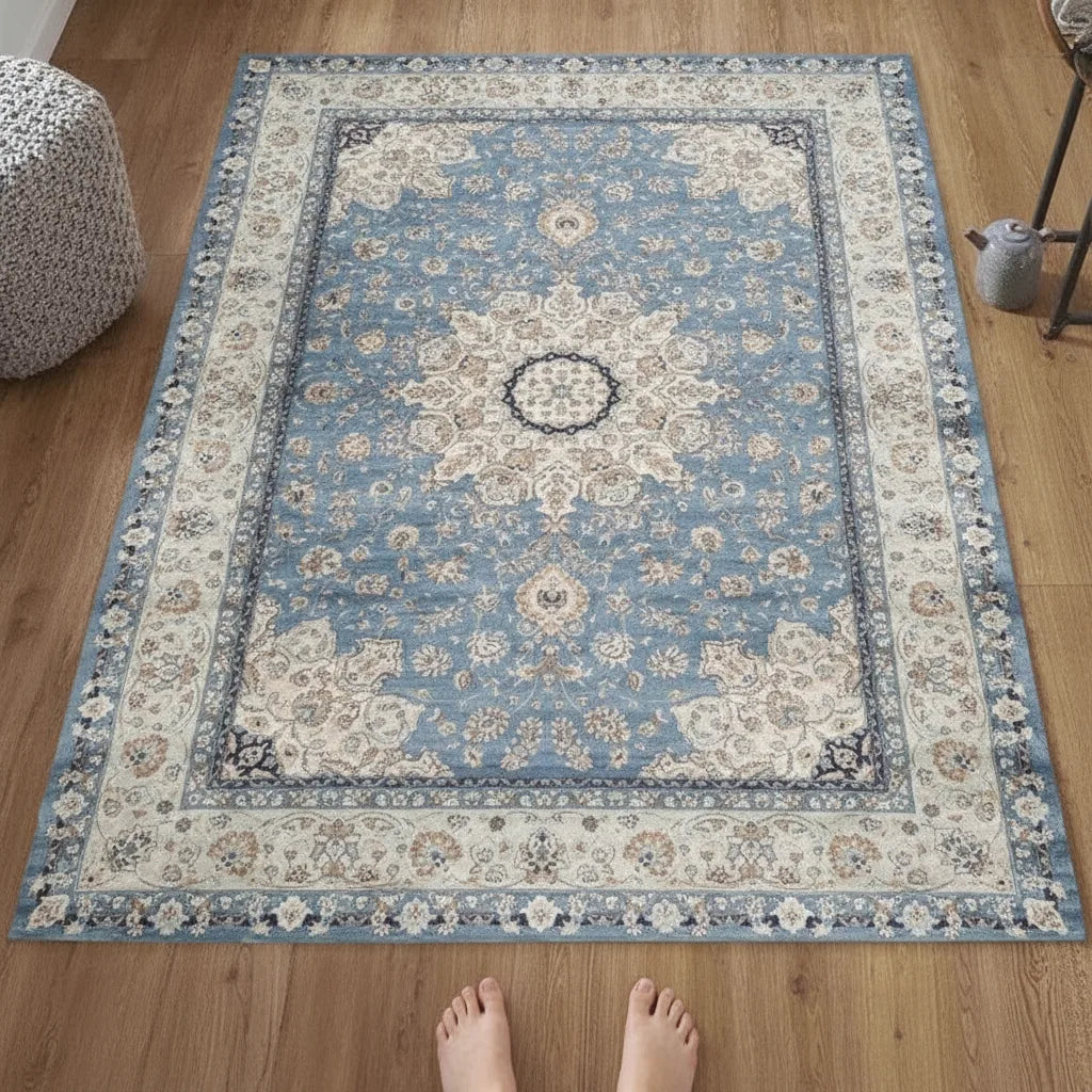 Tapis de salon bohème persan