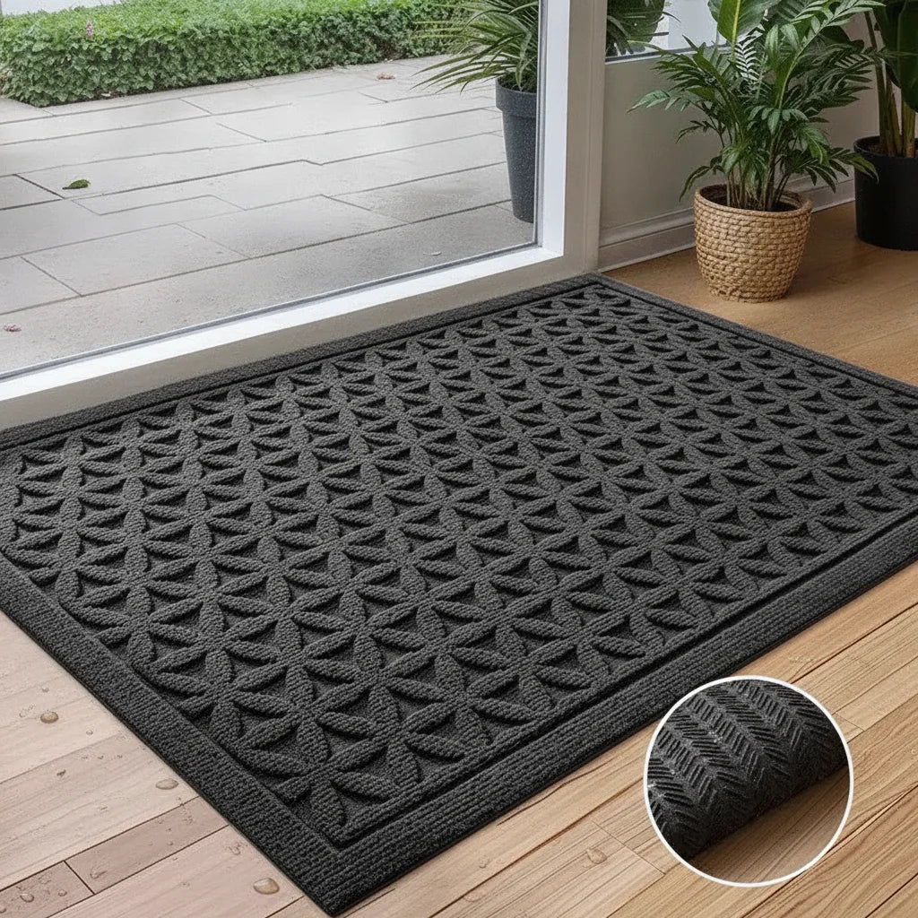 Tapis d'entrée absorbant antidérapant