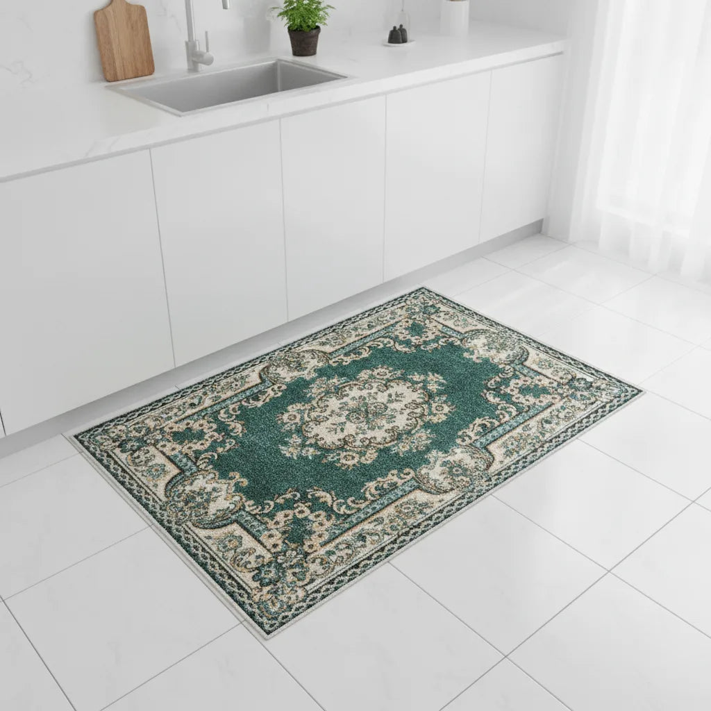 Tapis de cuisine vintage lavable