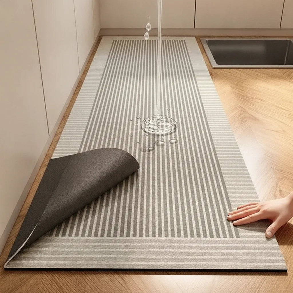Tapis de cuisine japonais absorbant