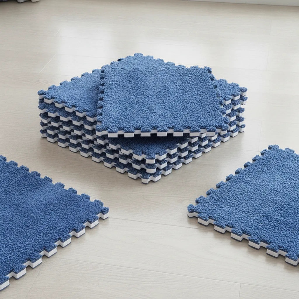 Tapis puzzle enfant dalles douces