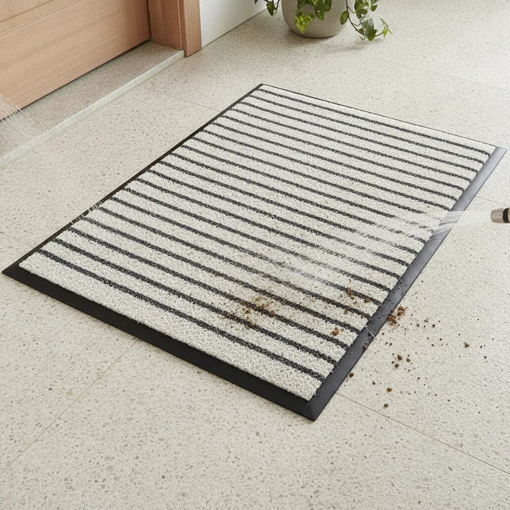 Tapis d'entrée gratte-pieds antidérapant