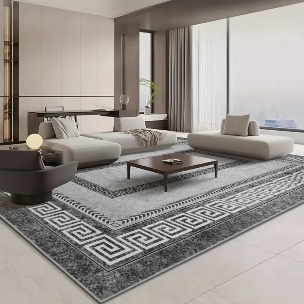 Tapis salon moderne sous table basse