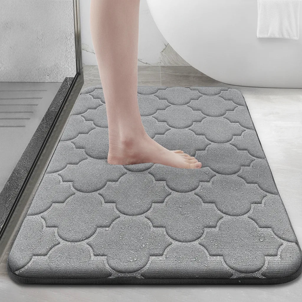 Tapis de bain à mémoire de forme