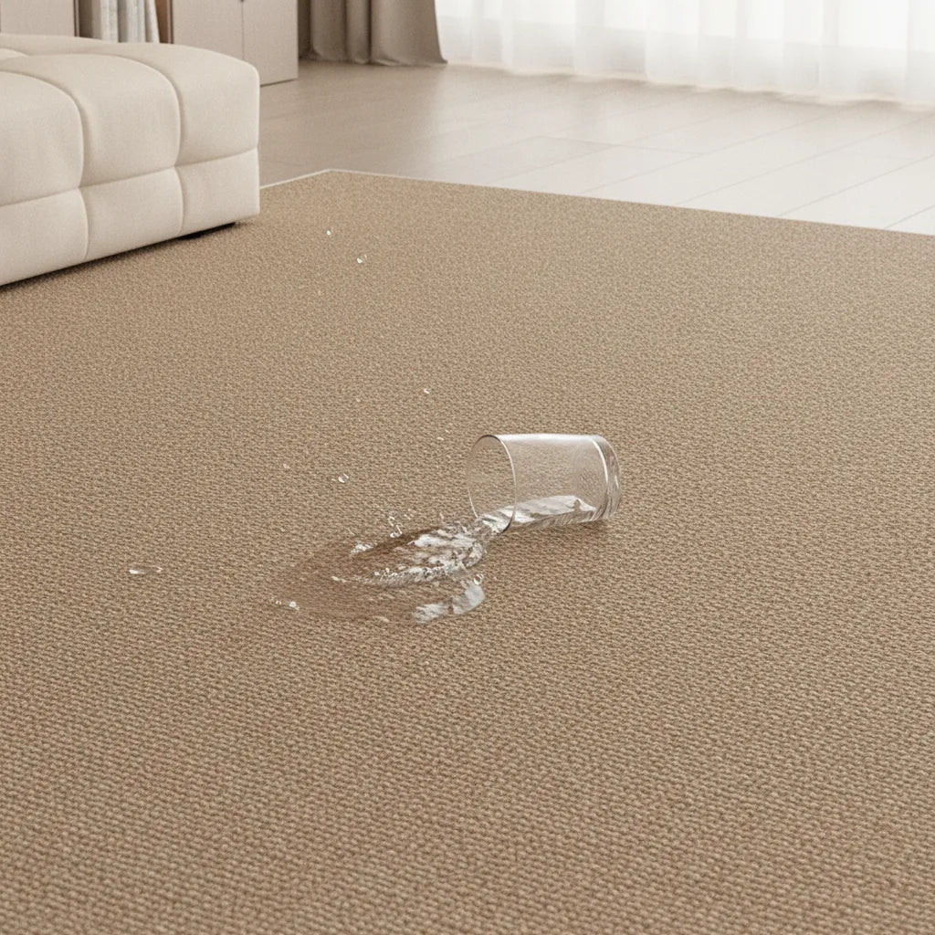 Tapis salon minimaliste lavable