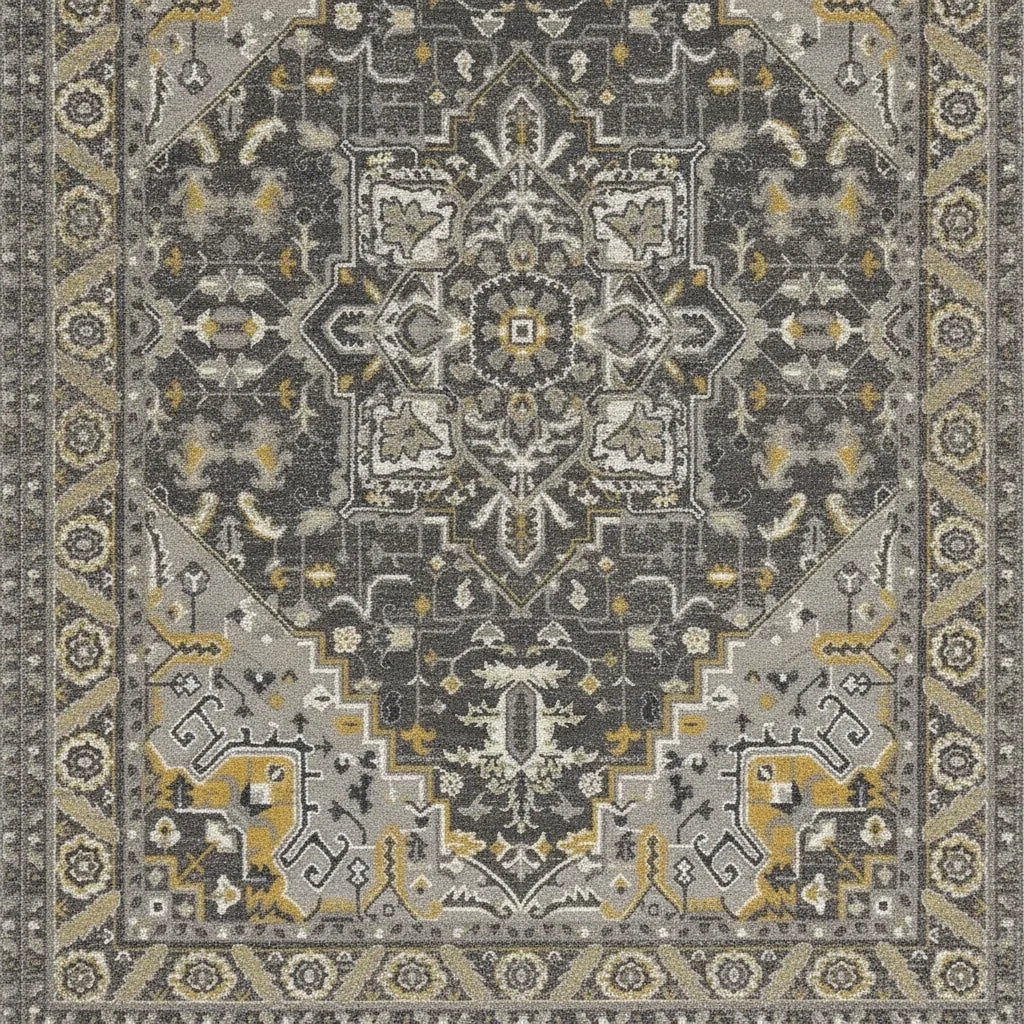 Tapis salon rétro américain lavable