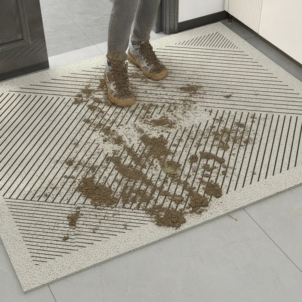 Tapis d'entrée gratte-pieds antidérapant