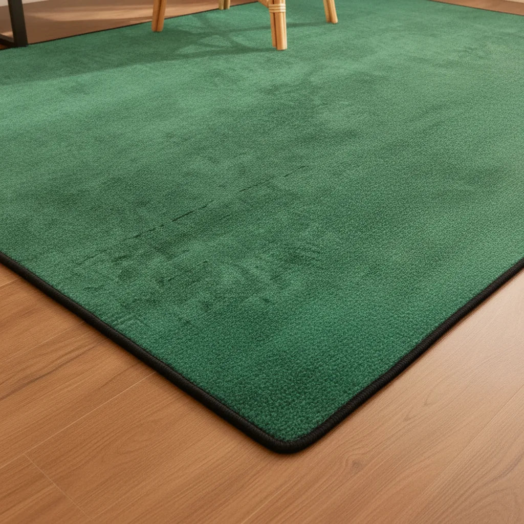 Tapis de salon velours uni doux
