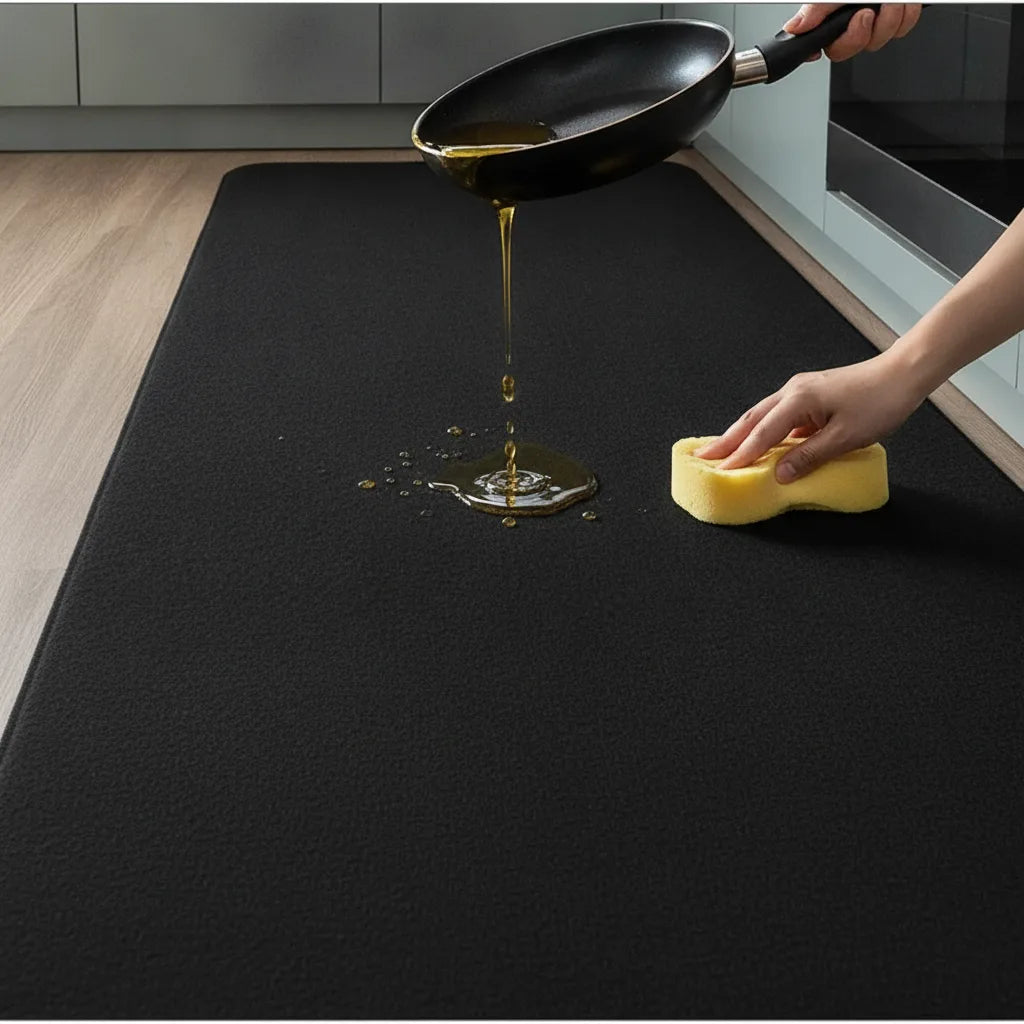 Tapis de cuisine anti-taches de gras