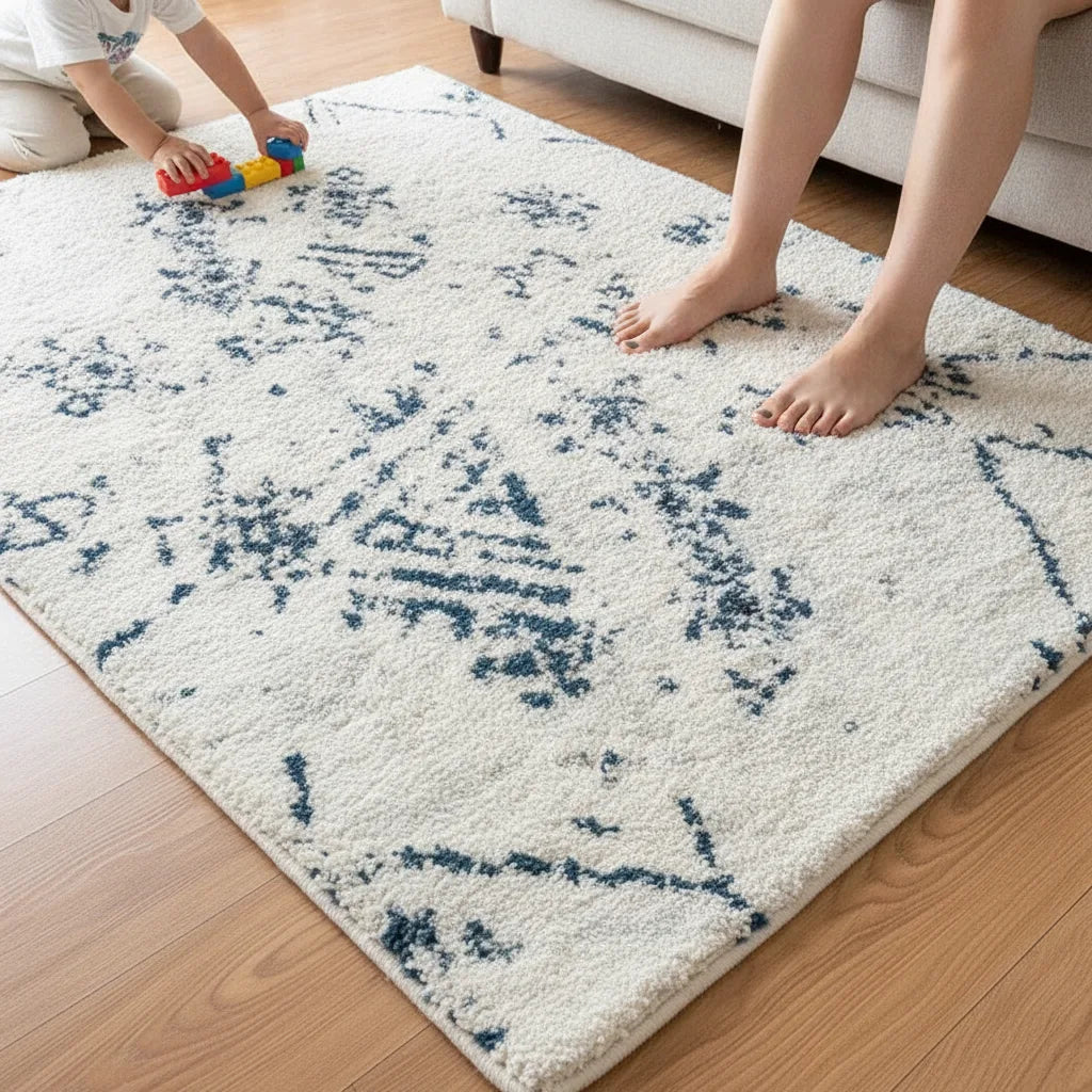 Tapis de salon berbère moelleux