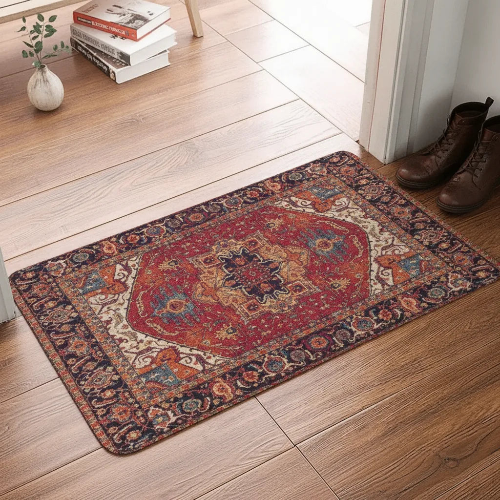 Tapis d'entrée berbère petit format