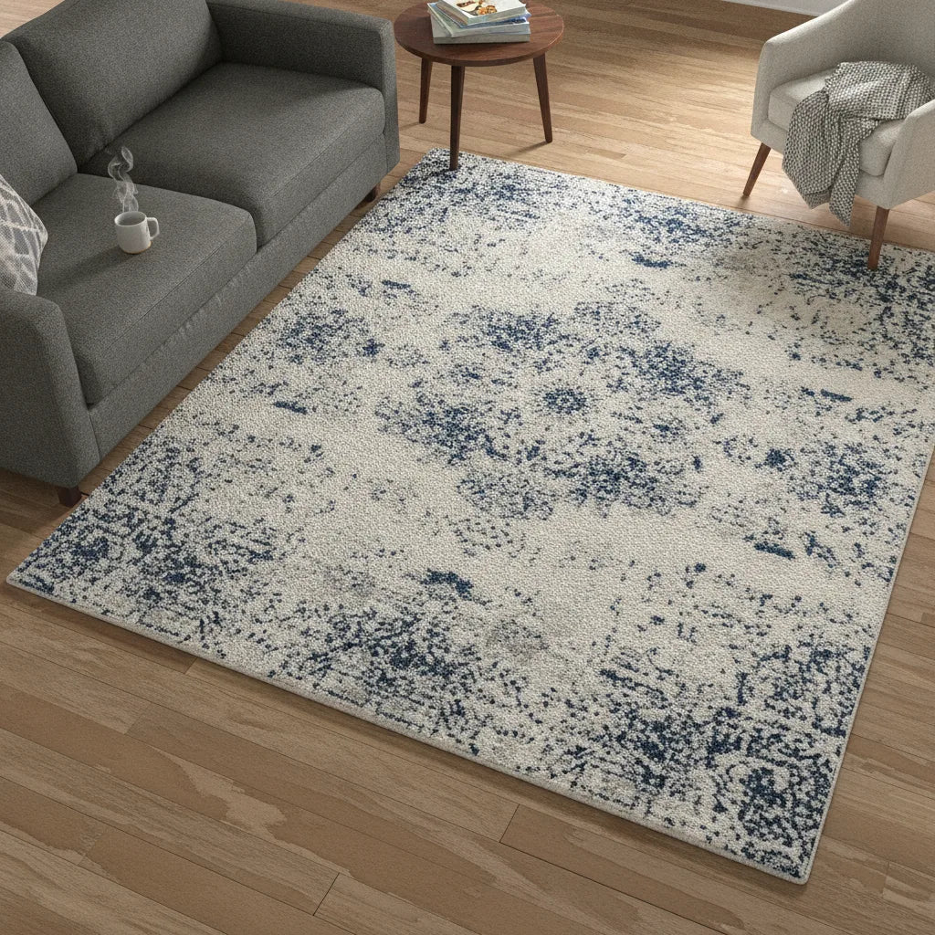 Tapis de salon berbère moelleux