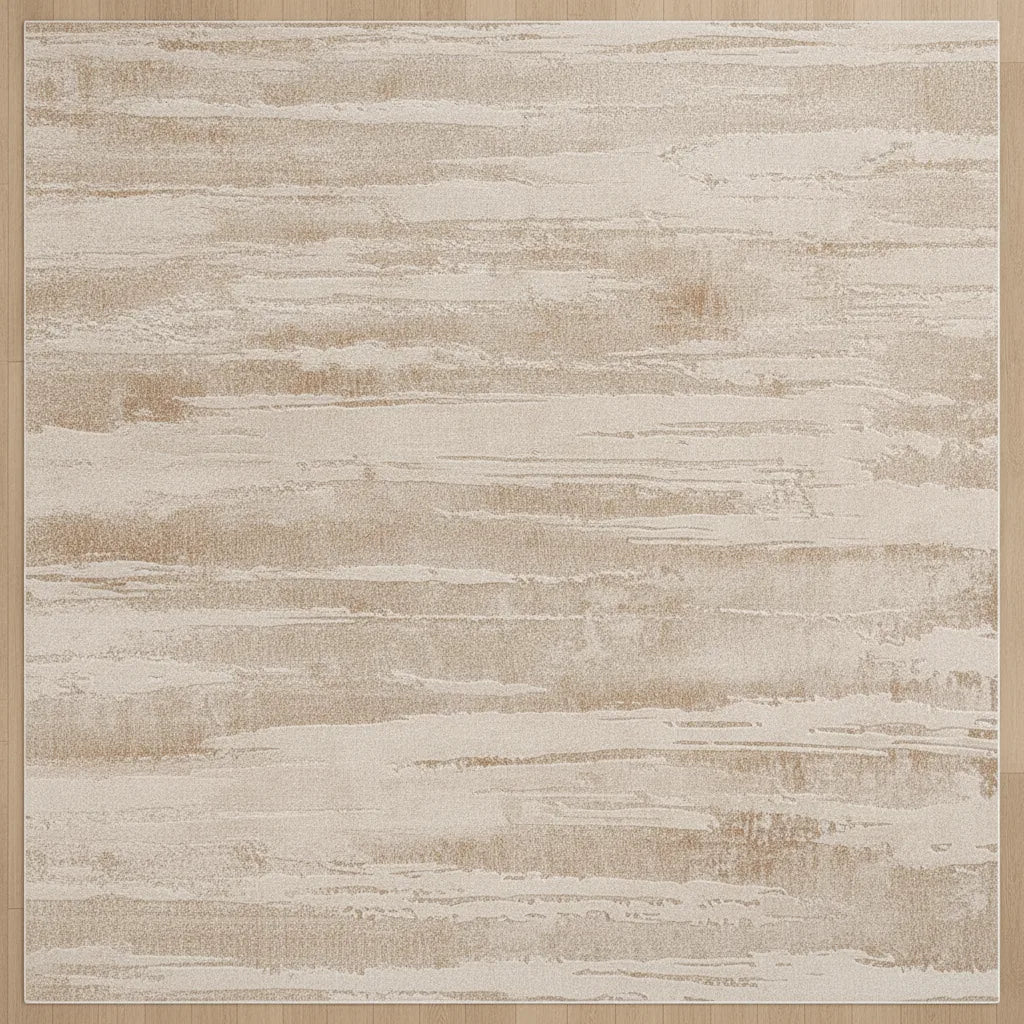 Tapis de salon rayé doux et épais