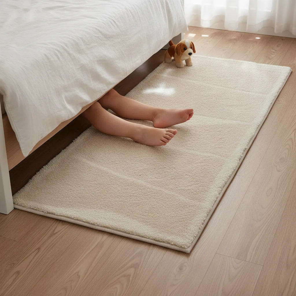 Tapis de chevet teckel tout doux