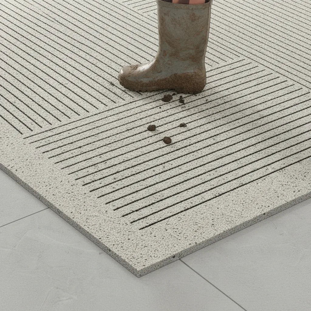 Tapis d'entrée gratte-pieds antidérapant