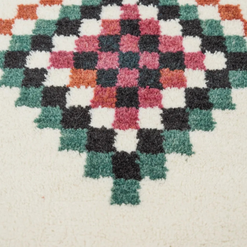 Tapis de salon berbère moelleux
