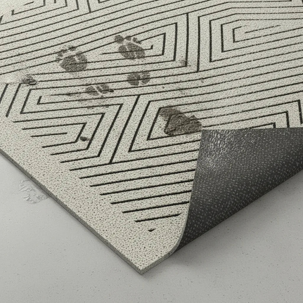 Tapis d'entrée gratte-pieds antidérapant
